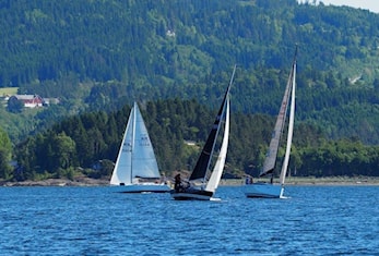 "Miles Ahead" raskeste båt på Saltøya rundt 2018
